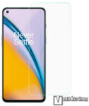 OnePlus Nord 2 5G, Előlapvédő karcálló edzett üveg, Üvegfólia, 0, 3 mm vékony, 9H, Arc Edge, A képernyő sík részét védi, 1db, Átlátszó