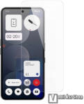 Nothing Phone (3a) Pro, Előlapvédő karcálló edzett üveg, Üvegfólia, 0, 3 mm vékony, 9H, Arc Edge, A képernyő sík részét védi, 1db, Átlátszó