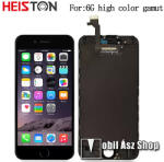 HEISTON FHD magas színtartományú kijelző Apple iPhone 6S készülékhez, Beépítése szakértelmet igényel, Fekete
