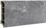 Leziter Vinyl SPC padlószegély Fjord márvány mintás sötét szürke 2400x60x12 mm (MAD-SZ) - snaigeshop