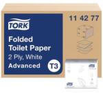 Tork Advanced T3 kétrétegű hajtogatott WC-papír, 252 db