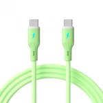 Akyga Cablu USB type C la USB type C 60W 1m Verde Silicon, Akyga AK-USB-69 (AK-USB-69)