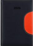 Dayliner Naptár, tervező, B5, heti, DAYLINER "Memphis", fekete-narancs (DL6AG-MEFB5HE-FN) - tonerpiac