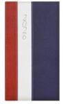 TopTimer Zsebnaptár, álló elrendezésű, TOPTIMER "Fashion", bordó-fehér-kék (26T035F-2F4) - tonerpiac