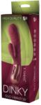  Dinky Jimmy K. Duo - akkus, csiklókaros vibrátor (piros) - erotikashow