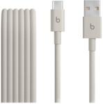 Beats Audio Cablu de date Apple Beats MDGJ4, USB-A la USB-C, 1.5 m (Bej) (MDGJ4EE/A)