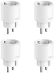 TP-Link Priza inteligenta TP-Link Mini Tapo P115, Wi-Fi, monitorizare consum energie, voice control, 16A, compatible with Android / iOS, Amazon Alexa si Google Assistant, 220-240V, design compact, 4 pack (Alb