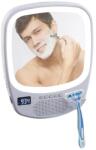 Clip Sonic Oglinda Clip Sonic TES187, Iluminata, Bluetooth, IPX4 Splashproof, Fogless, FM, Speaker 3W, Gri (TES187) - evomag