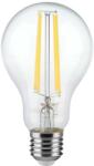 V-TAC 12W E27 természetes fehér filament A70 LED égő - SKU 217459 (217459)