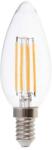V-TAC 4W E14 természetes fehér filament C35 LED gyertya égő - SKU 214413 (214413)