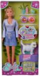 Simba Toys Set de joaca cu papusa Steffi Love, Pisica cu 2 puiuti - evomag Papusa