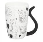 Ambition Bögre 370 ml porcelán sok macska 19935 (19935)