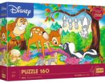 Trefl Puzzle Trefl din 160 piese - Bambi si prietenii padurii Puzzle
