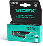 Videx Lítium-ion akkumulátor 3, 7 V 3400 mAh 18650 1 db VIDEX (VIDBAT0225)