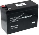 Multipower Ólom akku 12V 10Ah Multipower típus MP10-12S