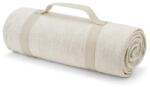 Livoo Patura picnic Livoo pentru 4 persoane, 135x135cm, o parte hidrofuga, alb/crem (SEP141) Cort