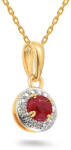 Heratis Forever Armonda arany medál rubinnal és gyémántokkal 0, 010 ct IZBR586RP