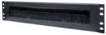 Manhattan 712774 kefés kábelvezető - 2U magas, Fekete (712774)