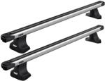 Thule Autófelszerelés Tetőcsomagtartó - Thule SlideBar tetőcsomagtartó normáltetős autókhoz (THU_754002_KIT1152_891000)