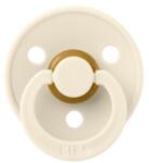 BIBS Suzeta Colour Latex, Tetina Rotunda, 0 Luni +, Ivory (100216C)