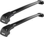 Thule Autófelszerelés Tetőcsomagtartó - Thule Wingbar Edge tetőcsomagtartó fix rögzítési ponttal rendelkező autókhoz, fekete (THU_959320_KIT3088)