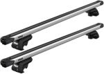 Thule Autófelszerelés Tetőcsomagtartó - Thule SlideBar 162 cm tetőcsomagtartó tetőkorláttal ellátott Fiat, Ford. . . típusokra (THU_710410_893000)