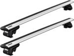 Thule Autófelszerelés Tetőcsomagtartó - Thule Wingbar EVO 127 cm alumínium tetőcsomagtartó tetőkorláttal ellátott Audi, BMW. . . típusokra (THU_710410_711300)