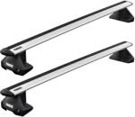 Thule Autófelszerelés Tetőcsomagtartó - Thule Wingbar EVO 127 cm alumínium tetőcsomagtartó normáltetős SEAT típusokra (THU_710500_KIT5100_711300)