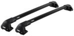 Thule Autófelszerelés Tetőcsomagtartó - Thule Wingbar Edge 104 cm tetőcsomagtartó normáltetős autókhoz, fekete (Citroen típusokra (THU_720500_KIT5021_721520_721520)
