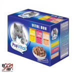 PreVital Alutasakos macska eledel Vegyes íz 12x100g (PREV20)