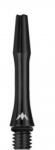 Mission Darts Felszerelés Dart szár rövid Mission Alicross Stems aluminium, fekete 27mm