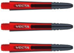  Dart szár hosszú Winmau Vecta, műanyag, fém toppal piros 41mm