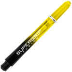 Harrows Dart szár hosszú Harrows Supergrip Fusion, fekete-citromsárga 47mm