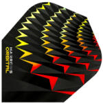 Winmau Dart toll Harrows Orbital Flight fekete, sárga-piros mintával