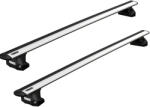 Thule Autófelszerelés Tetőcsomagtartó - Thule Wingbar EVO 127 cm tetőcsomagtartó fixpontos Land Rover típusokra (THU_710700_KIT7025_711300)