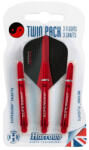 Harrows Darts szár+toll hosszú Harrows Twin Pack, piros 47mm