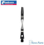 Unicorn Dart szár hosszú Unicorn Ali Twist aluminium, fekete 45mm