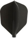  Darts Toll Cosmo Fit Flight Shape Fekete, 6 db-os