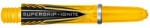 Harrows Darts szár rövid Harrows Supergrip Ignite, citromsárga 33mm