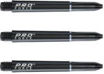 Winmau Dart szár közepes Winmau Pro Force, fekete 41mm
