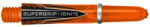 Harrows Darts szár rövid Harrows Supergrip Ignite, narancssárga 33mm