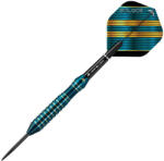 Harrows Dart szett Mission steel Solace M1, 22g brass, kékesszöld