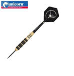 Unicorn Dart szett Unicorn steel 21g, CORE PLUS, black/gold brass