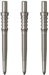  Darts fémhegy Mission Sniper Micro Grip, 28mm ezüst