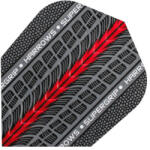 Winmau Dart toll Harrows Supergrip piros