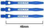  Dart szár hosszú Red Dragon Iceman aluminium, kék 46mm