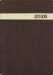Dayliner Naptár, tervező, A5, napi, DAYLINER, "The Boss", barna (CONBONBAU)