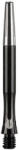 Target Darts Dart szár hosszú Target Top Spin aluminium elforgós, fekete 47mm (készlet erejég)