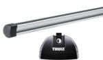 Thule Autófelszerelés Tetőcsomagtartó - Thule ProfessionalBar 120 cm tetőcsomagtartó fix rögzítési ponttal rendelkező Peugeot típusokra (THU_753000_KIT3011_390000)