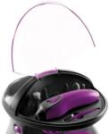 DomoClip Aparat manichiura-pedichiura DOM311A, 2 viteze, 9 accesorii, Negru/Mov (DOM311A)